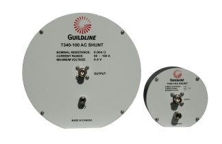 7340 Series features High Stability, Voltage Rated AC/DC Current Calibration Standards